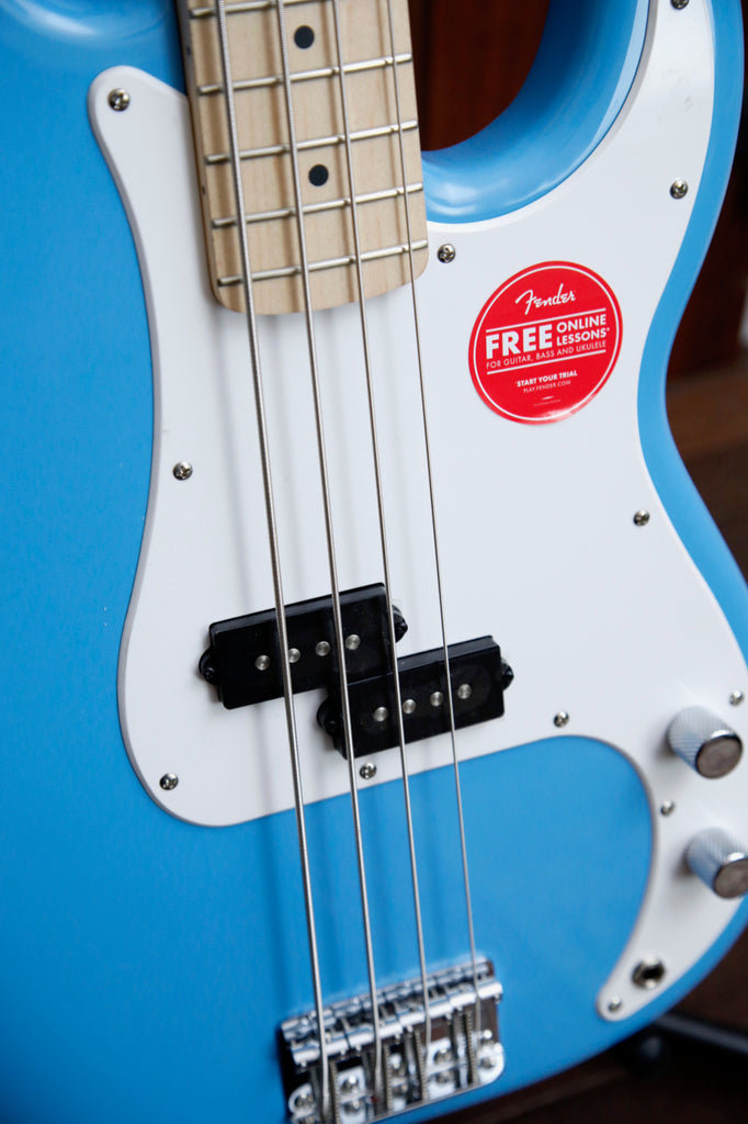 Squier Sonic Precision Bass Guitar California Blue
