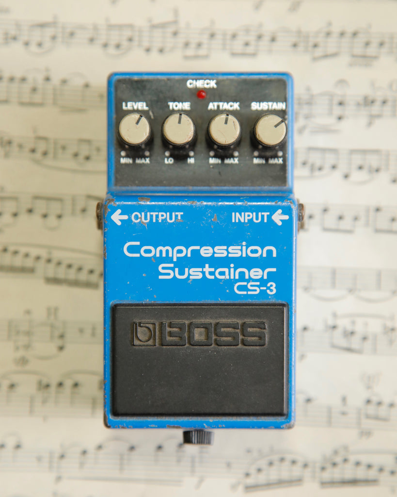 Boss CS-3 Compression Sustainer Pedal 1987 MIJ Pre-Owned