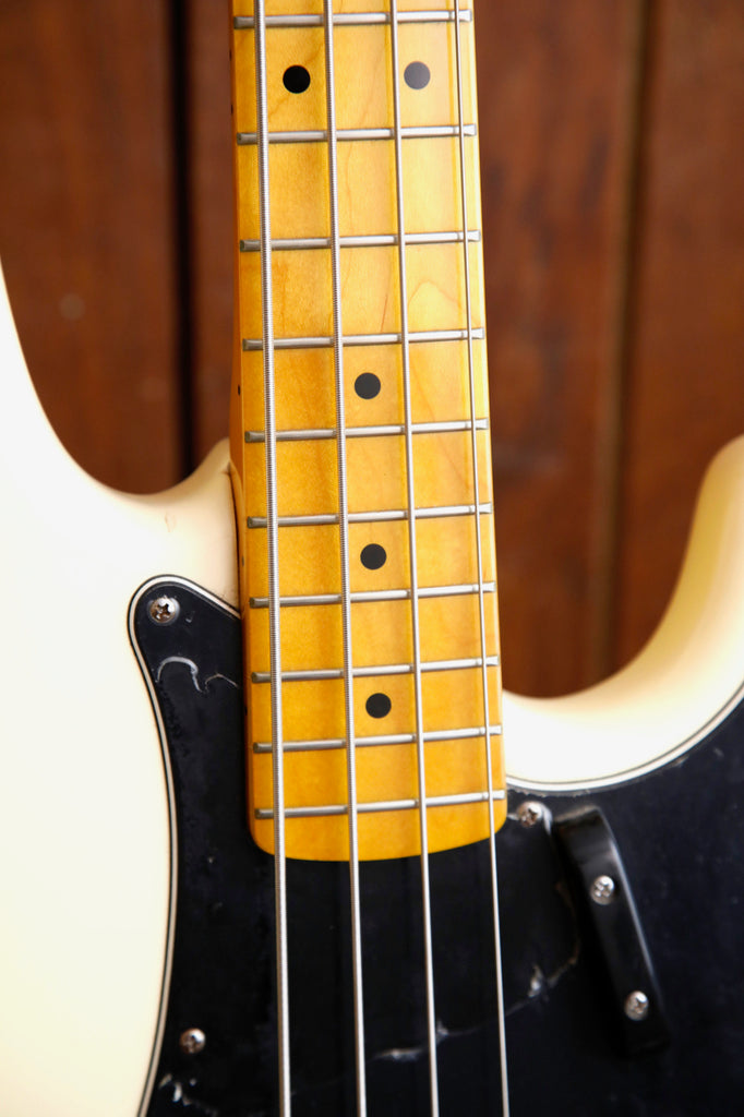 Squier Matt Freeman Signature Precision Bass Vintage White Pre-Owned