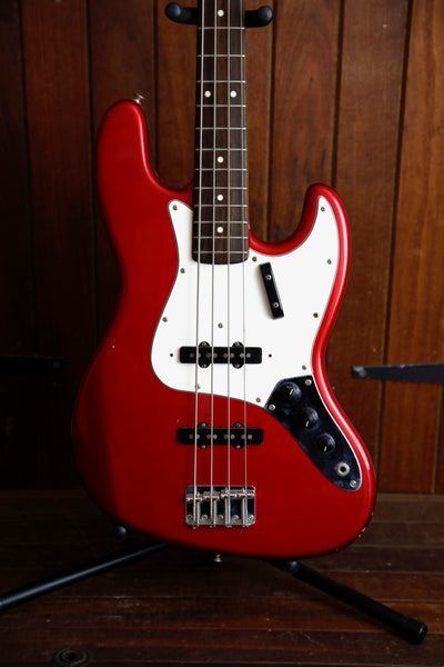 Fernandes J-Bass Candy Apple Red Pre-Owned