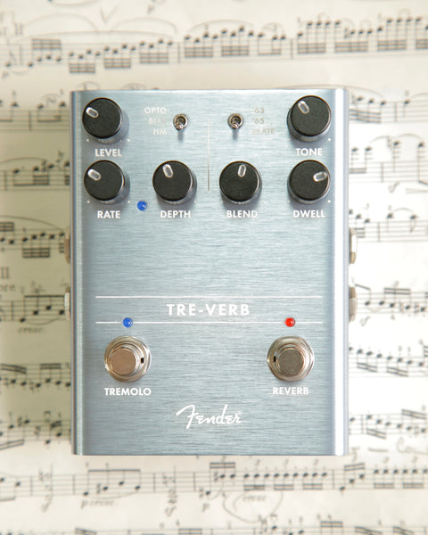 Fender Tre-Verb Reverb/Tremolo Pedal | The Rock Inn