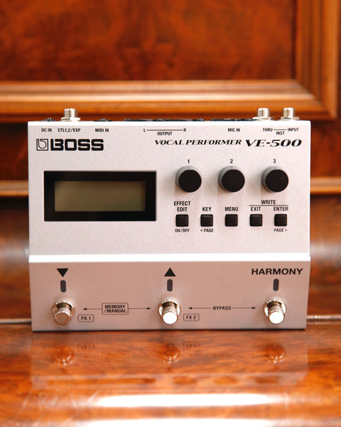 Boss VE-500 Vocal Performer Pedal Pre-Owned