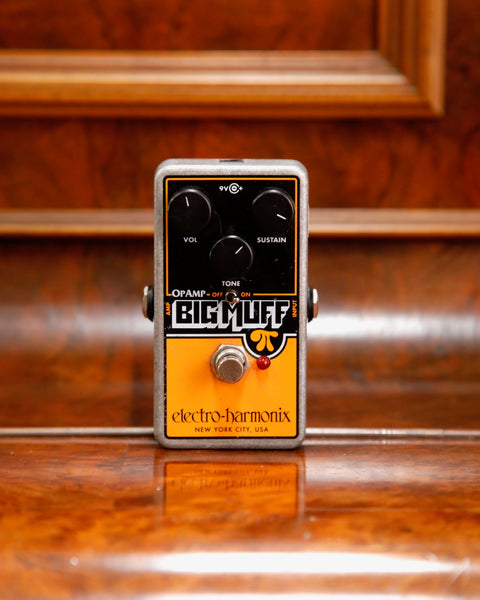 Electro-Harmonix Op-Amp Big Muff Pi Fuzz Effects Pedal Pre-Owned