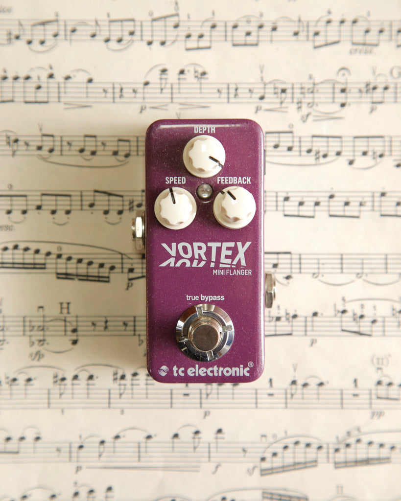 TC Electronic Vortex Mini Flanger Pedal Pre-Owned