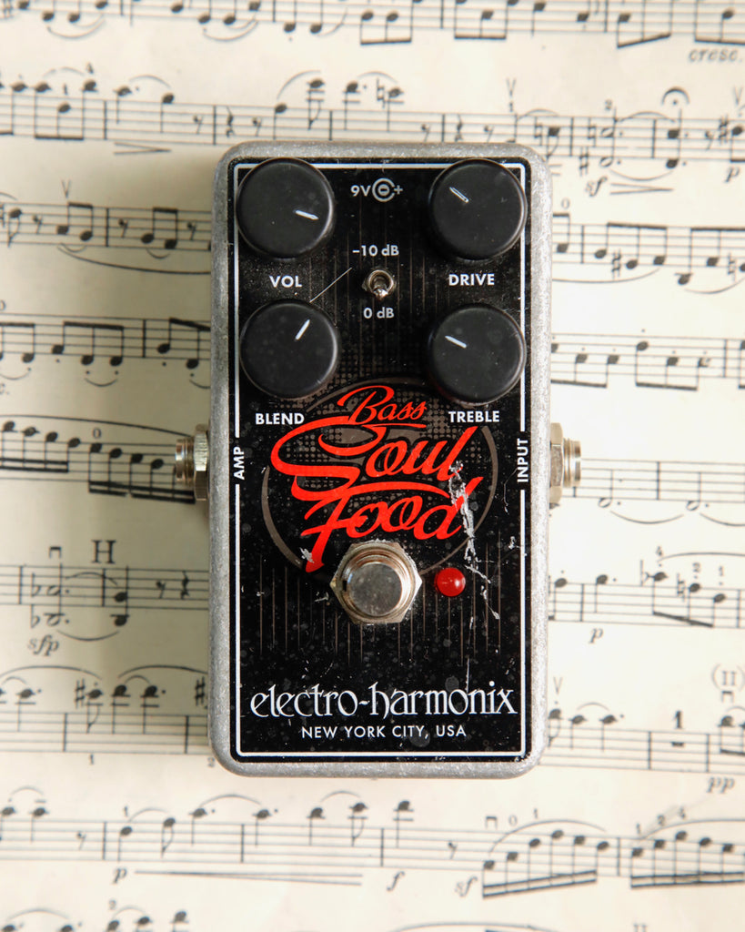 Electro-Harmonix Bass Soul Food Overdrive Pedal Pre-Owned