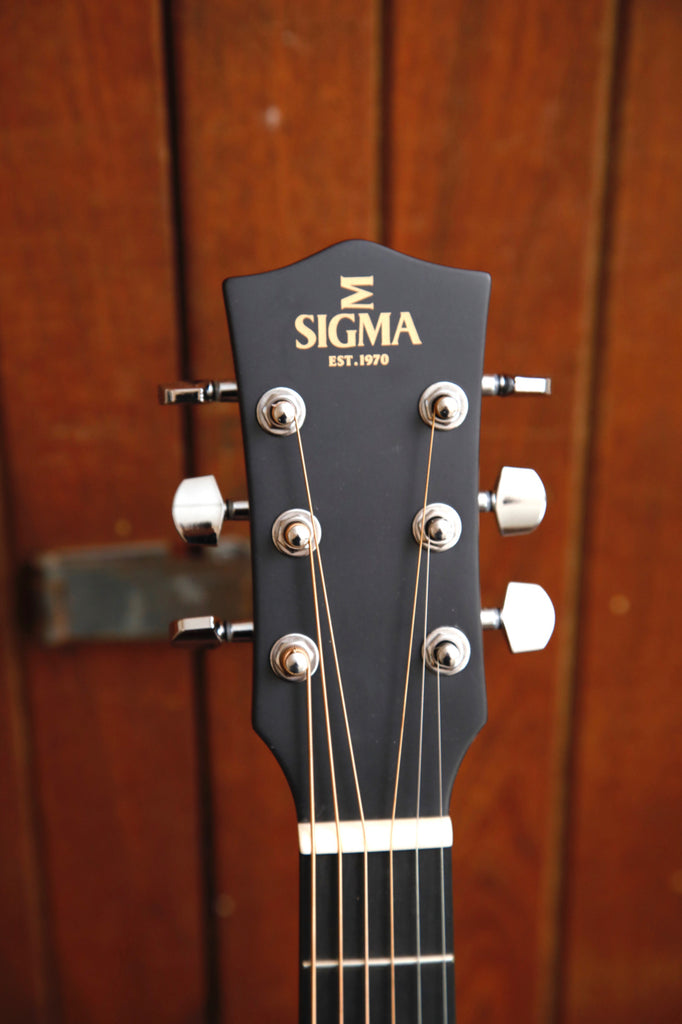 Sigma JM-SGE Slope Shoulder Dreadnought Acoustic-Electric Guitar