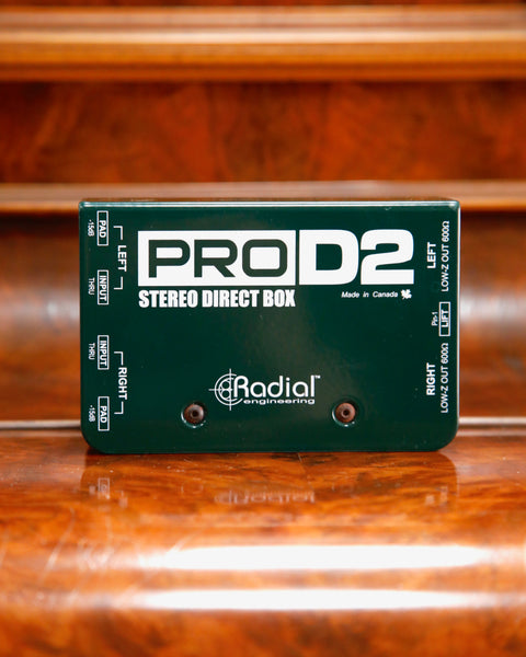 Radial Engineering ProD2 Stereo Passive Direct Box Pre-Owned
