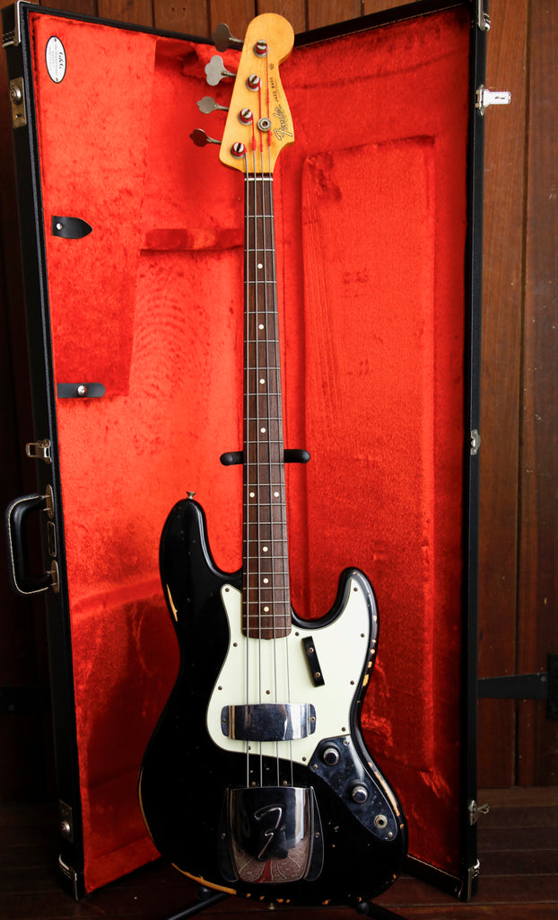 Fender Custom Shop '60 Black Relic Jazz Bass Pre-Owned