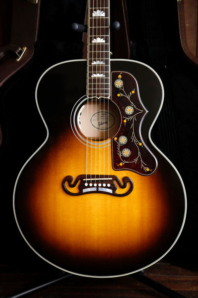 Gibson SJ-200 Standard Vintage Sunburst Jumbo Acoustic-Electric Guitar 2018 Pre-Owned