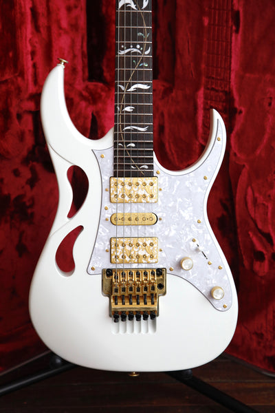Ibanez PIA3761 Steve Vai Signature Stallion White Electric Guitar Pre-Owned