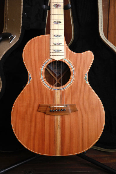 Cole Clark AN3EC-RDBLSB Redwood Blackwood Acoustic-Electric Guitar Pre-Owned