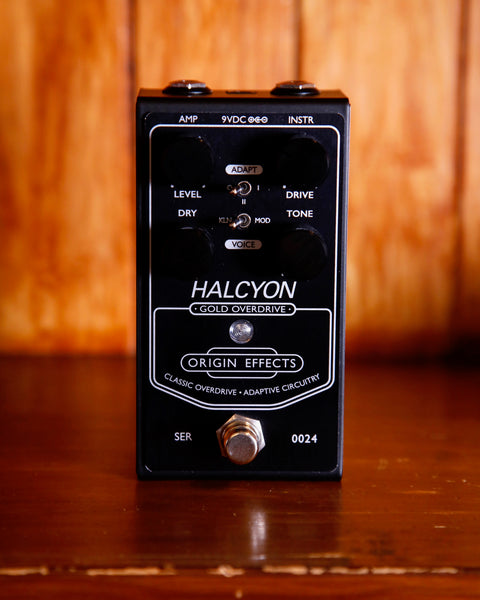 Origin Effects Halcyon Gold Overdrive Pedal Black Edition