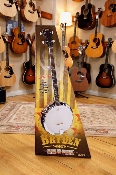 Bryden 5-String Banjo SBJ1PK Starter Pack