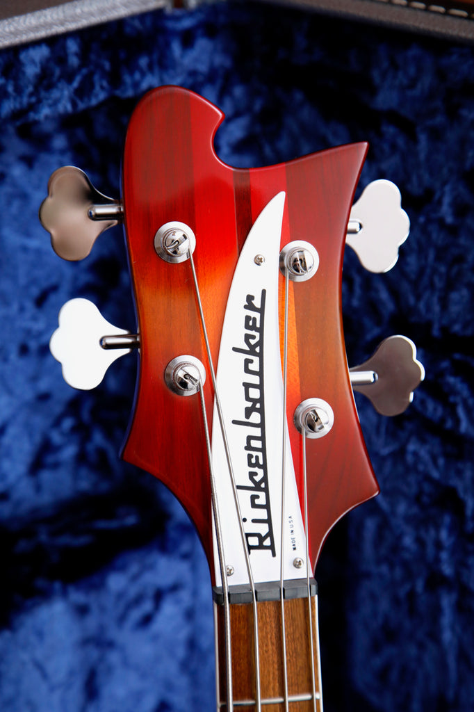 Rickenbacker 90th Anniversary 4005XC Amber Fireglo Solidbody Electric Bass Guitar