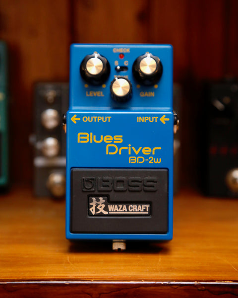 Boss BD-2W Blues Driver Waza Craft Overdrive Pedal Pre-Owned