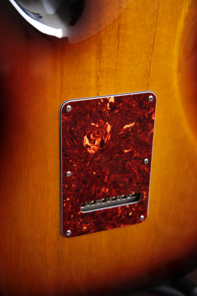 Suhr Classic S Paulownia HSS 3-tone Sunburst Electric Guitar