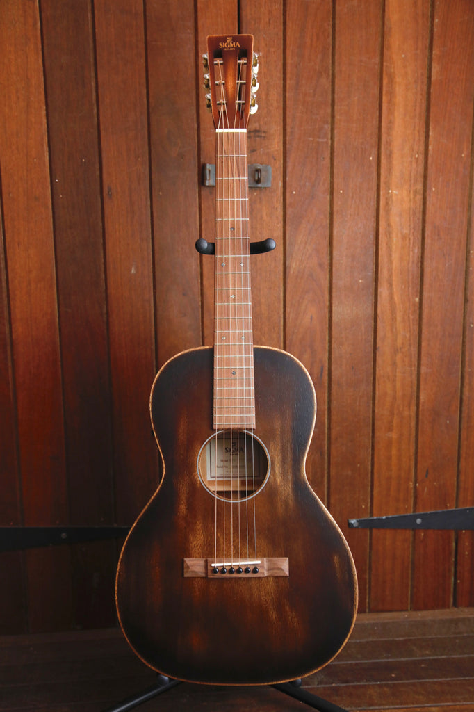 Sigma 00M-15SE-Aged Mahogany Acoustic-Electric Guitar