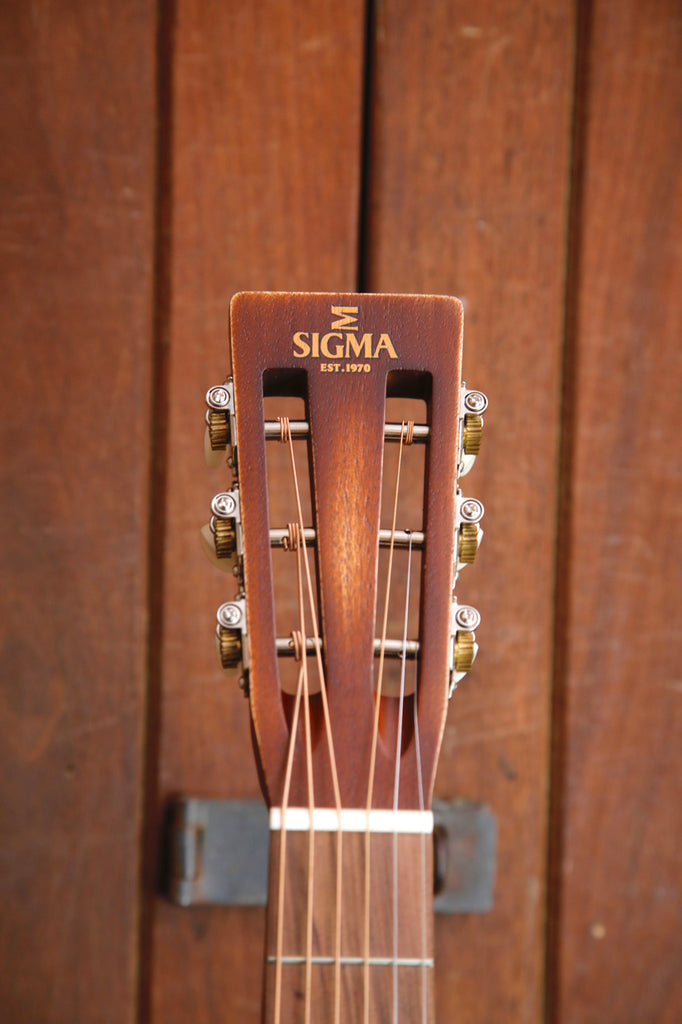 Sigma 00M-15SE-Aged Mahogany Acoustic-Electric Guitar