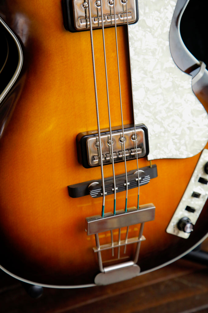 Hofner Contemporary Club Sunburst Bass Guitar Pre-Owned