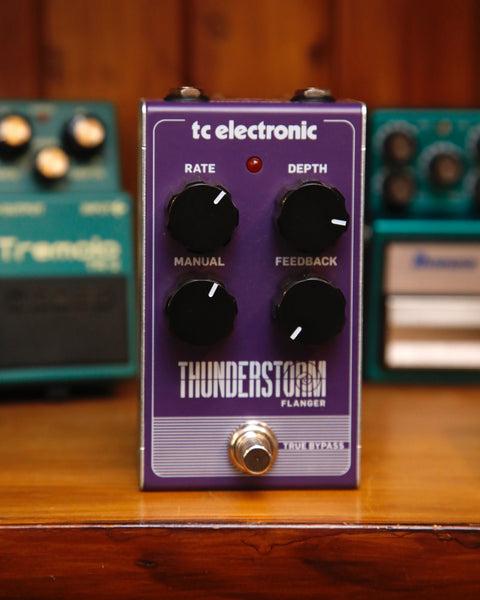 TC Electronic Thunderstorm Flanger Effect Pedal Pre-Owned