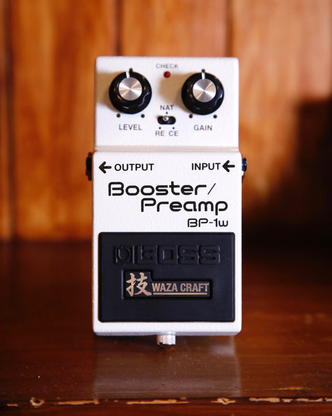 boss booster pedal Boss BP-1W Booster/Preamp Pedal