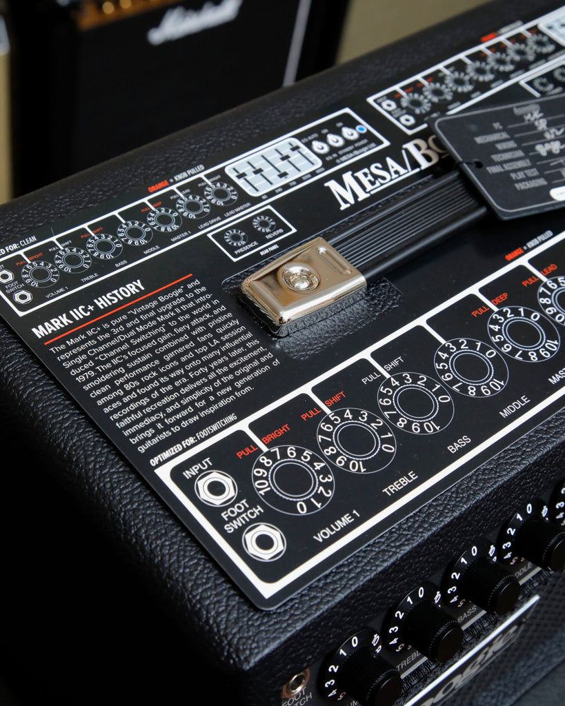 Mesa Boogie Mark IIC+ Valve Guitar Amplifier Head