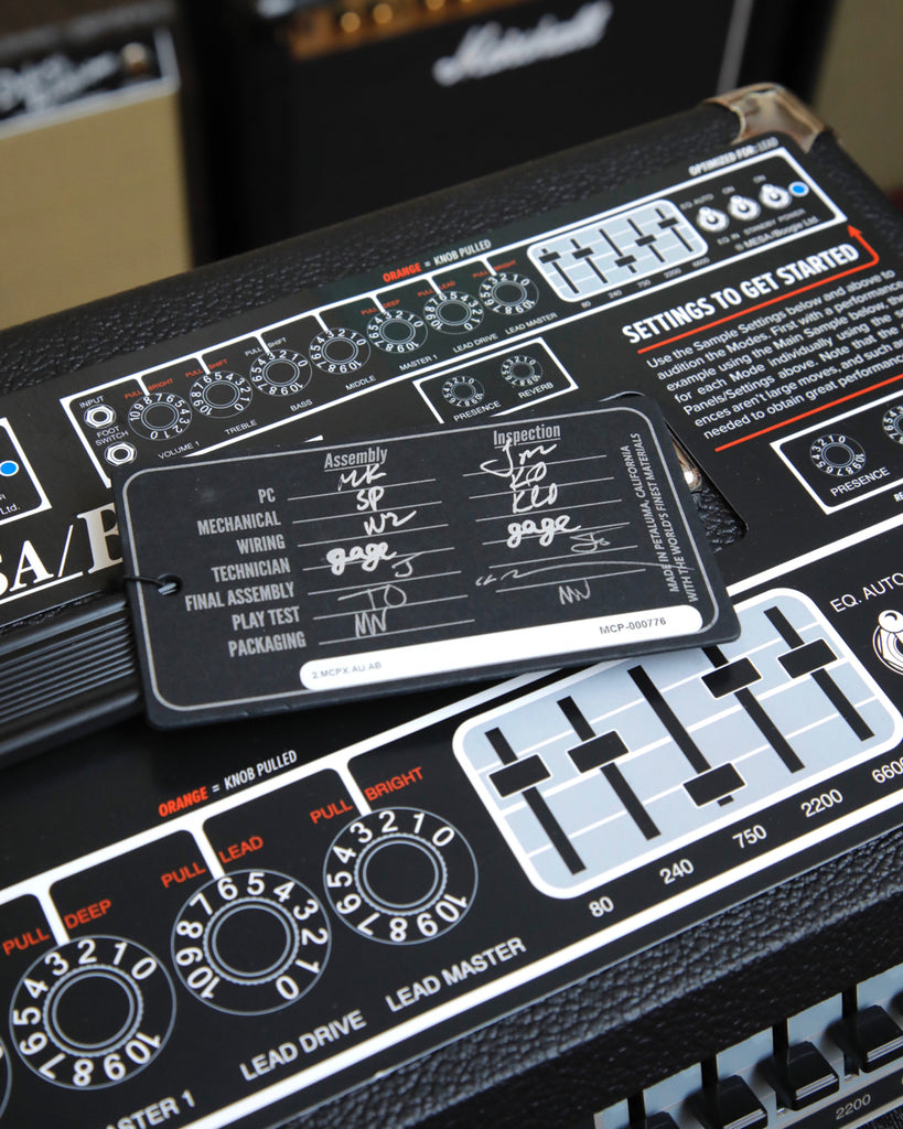 Mesa Boogie Mark IIC+ Valve Guitar Amplifier Head