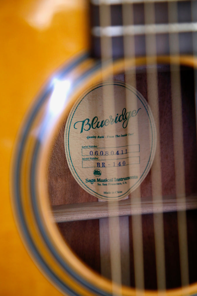 Blueridge BR-140 Historic Series Dreadnought Acoustic Guitar Pre-Owned
