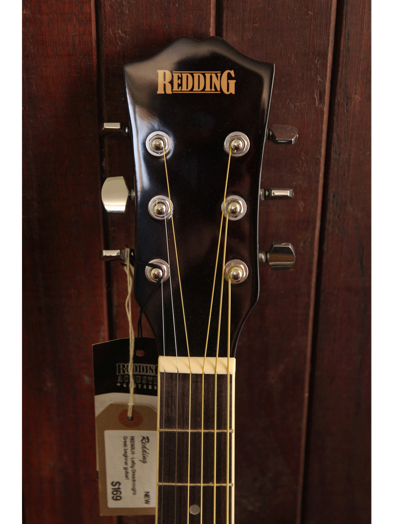 Redding RED50TS-LH Dreadnought Left Handed Acoustic Guitar - The Rock Inn - 3