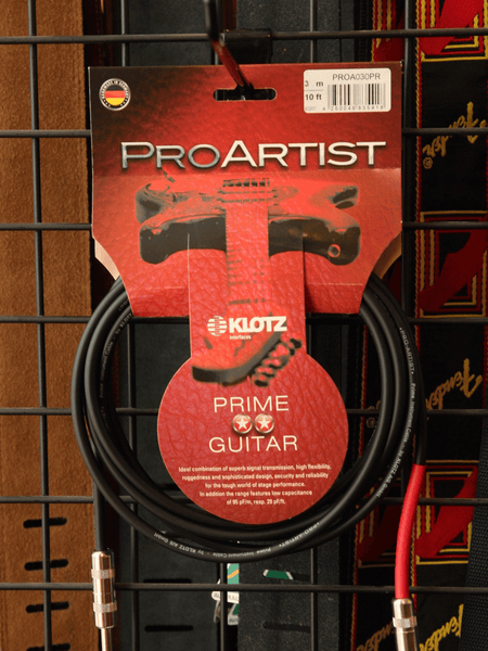 Klotz Pro Artist 10ft Guitar Cable - The Rock Inn