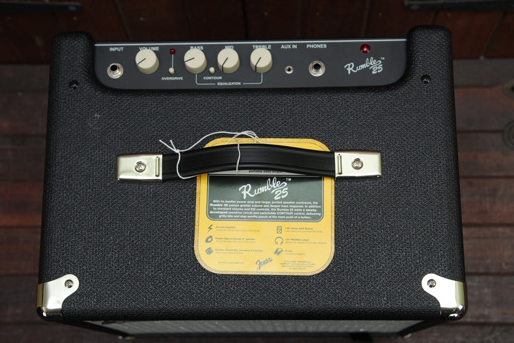 Fender Rumble 25 Bass Amplifier Combo
