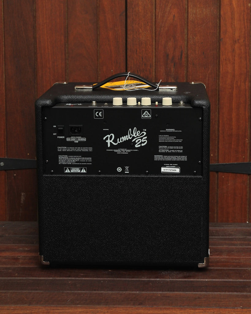 Fender Rumble 25 Bass Amplifier Combo