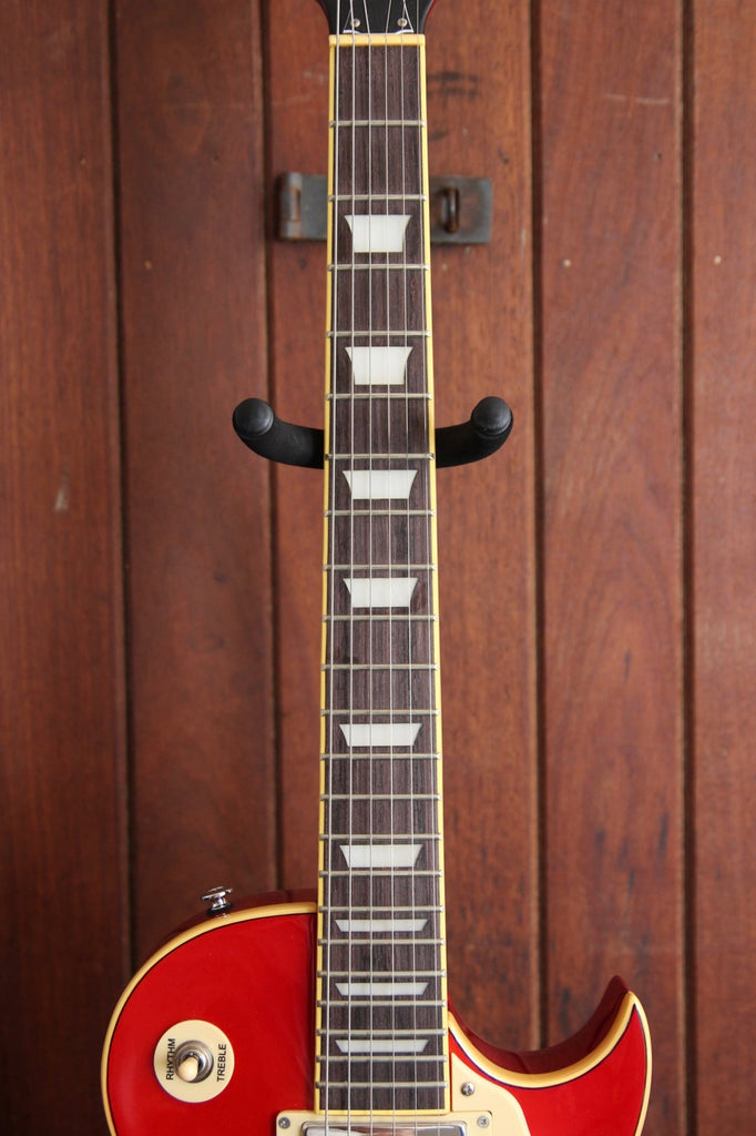 SX Vintage LP Style Electric Guitar Cherry Sunburst Package with 10w Amplifier