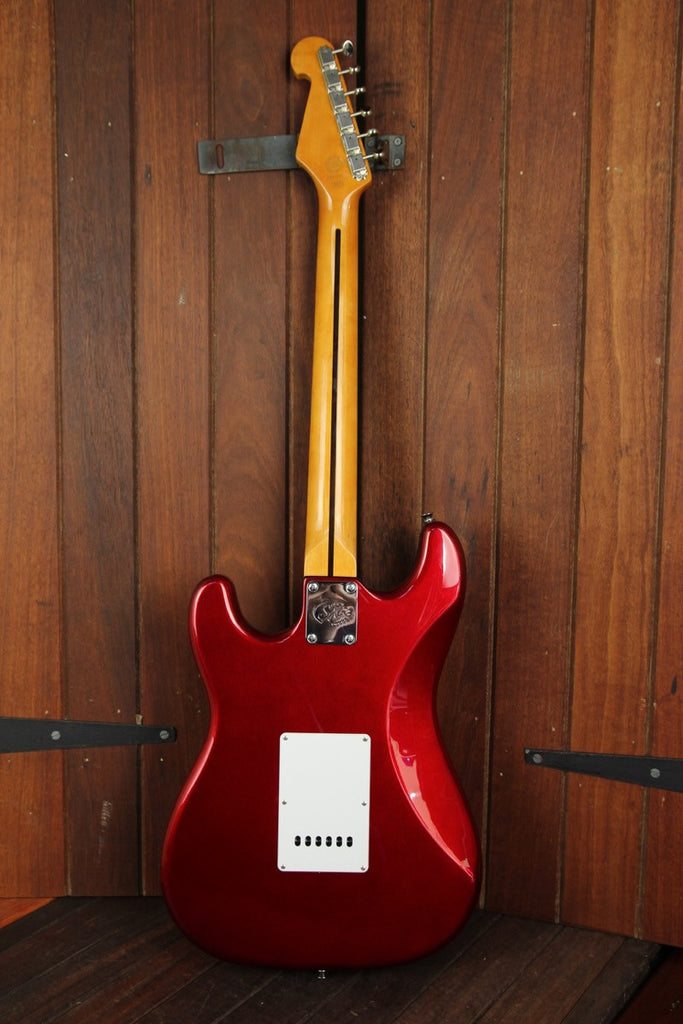 SX Vintage Style Electric Guitar Candy Apple Red - The Rock Inn
