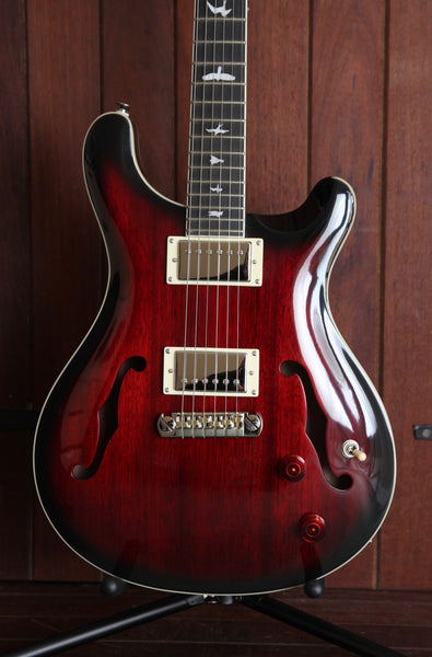 PRS Paul Reed Smith SE Hollowbody Standard McCarty Fire Red Burst