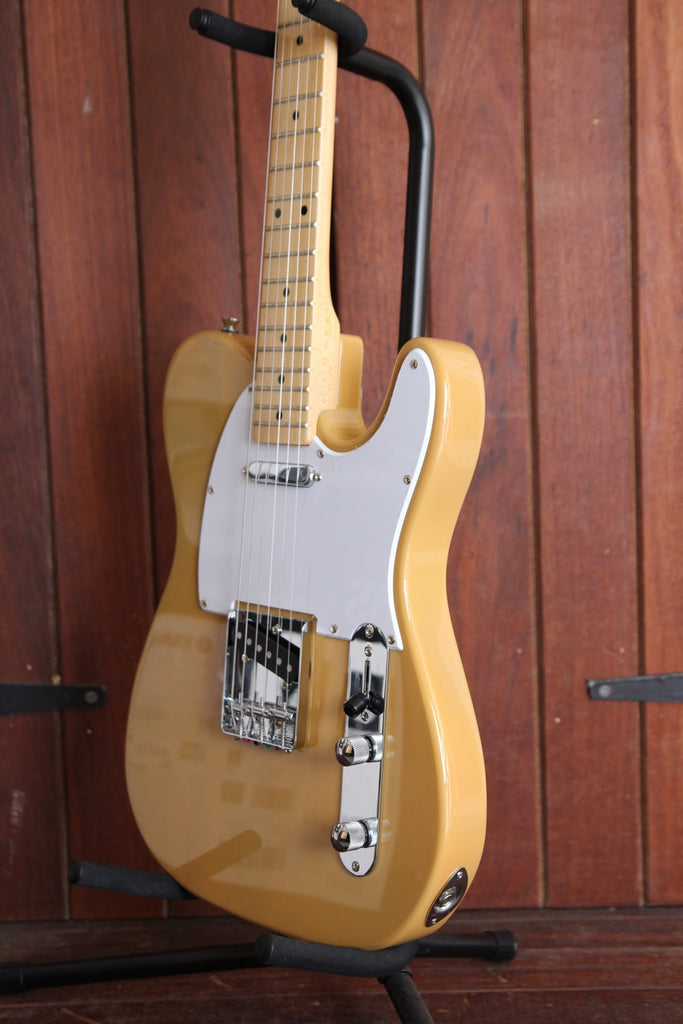 SX Vintage Series VET50 T-Style Electric Guitar in Butterscotch Blonde