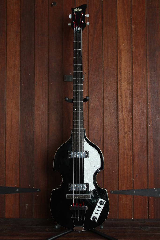 Hofner Ignition Series Violin Beatle Bass Black with Case