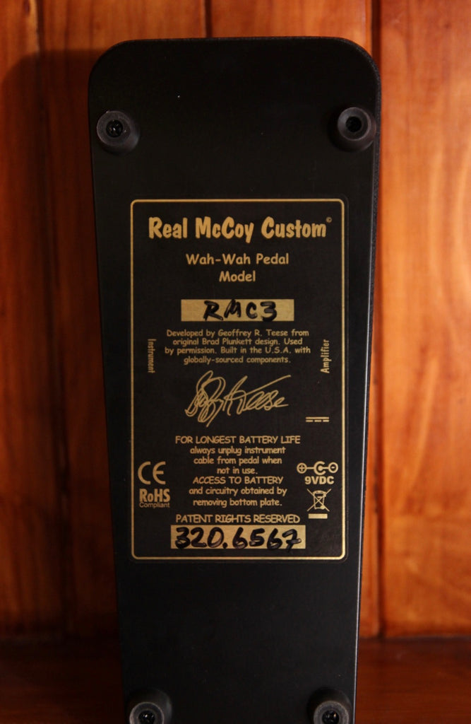 Real McCoy Custom RMC3 Wah Pedal