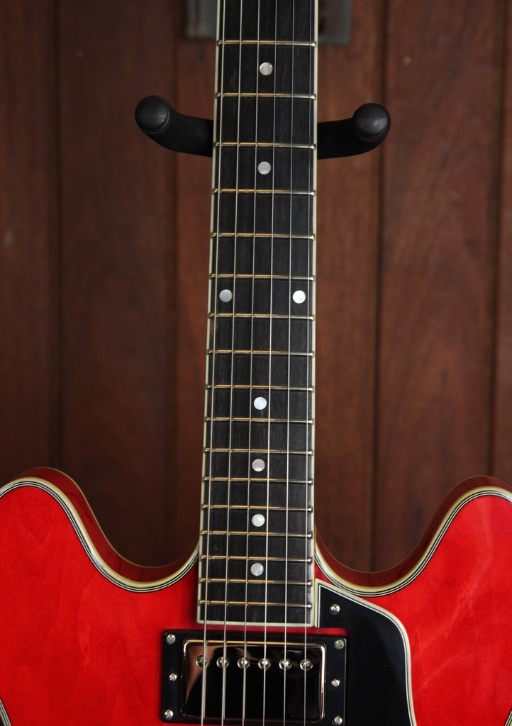 Eastman T386 Semi-Hollow Electric Guitar Red