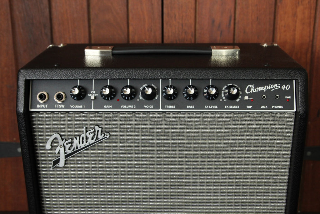 Fender Champion 40 Solid-State Guitar Combo Amplifier - The Rock Inn