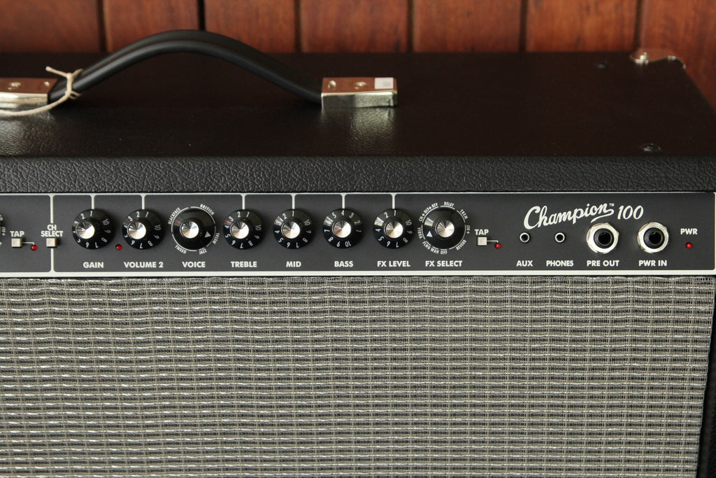 Fender Champion 100 Solid-State Guitar Combo Amplifier - The Rock Inn