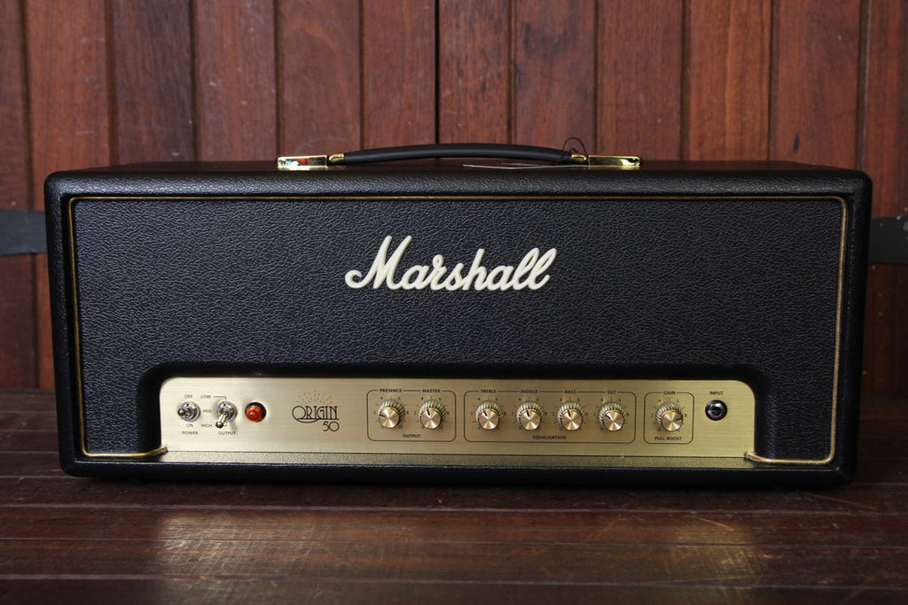 Marshall Origin ORI50H 50-watt Valve Head