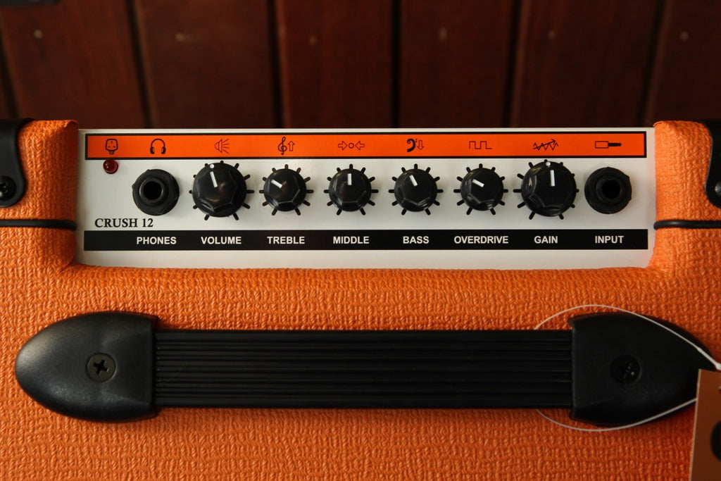 Orange Amplifiers Crush 12 12W 1x6 Guitar Combo Amp - The Rock Inn