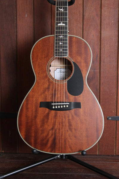 Paul Reed Smith PRS SE P20E Parlor Mahogany Acoustic-Electric Guitar Natural