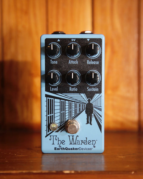Earthquaker Devices The Warden V2 Optical Compressor Pedal Pre-Owned