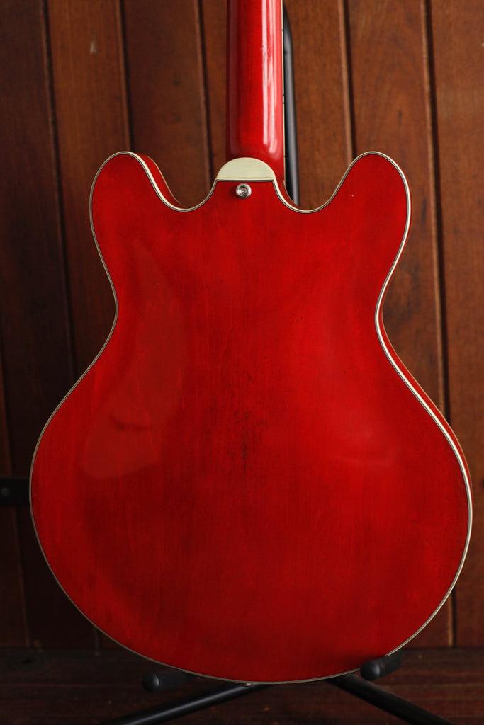 Eastman T64/V-T Antique Red Hollowbody Electric Guitar