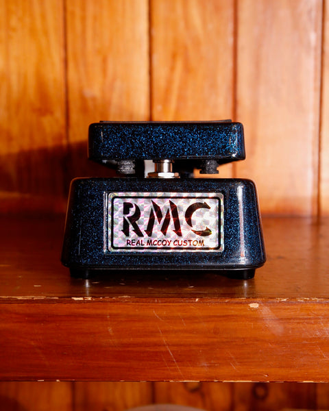 Real McCoy RMC11 Wah Pedal Blue Sparkle