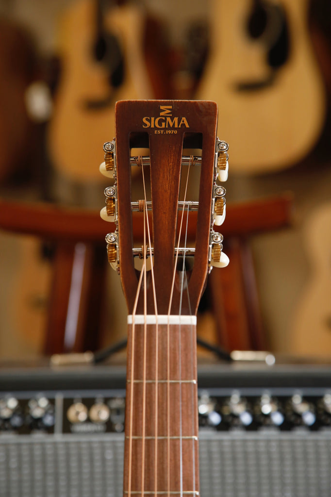 Sigma DJM-15-Aged Mahogany Orchestra Model Guitar