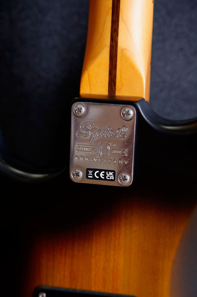 Squier 40th Anniversary Stratocaster Vintage Edition Sunburst