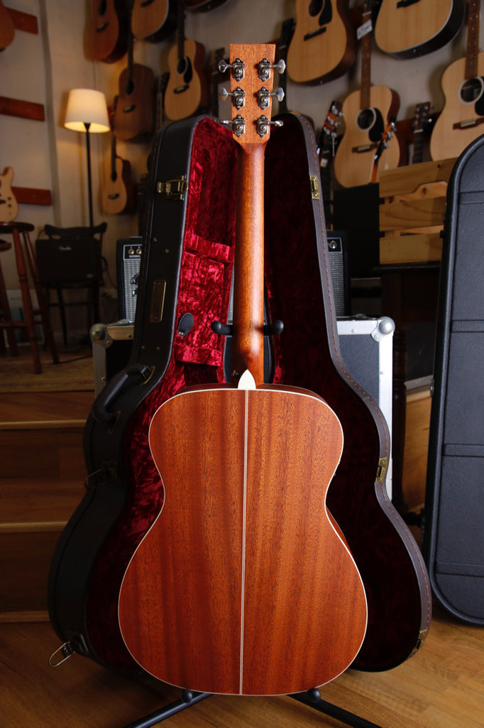 Tasman TA150O-E Mahogany Acoustic-Electric Guitar with Case